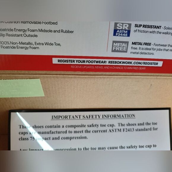 Reebok Floatride Energy Tactical Shoe. Size 9.5W - Picture 9 of 9